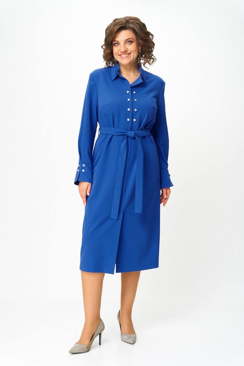 Платья ANASTASIA MAK 1296 василек