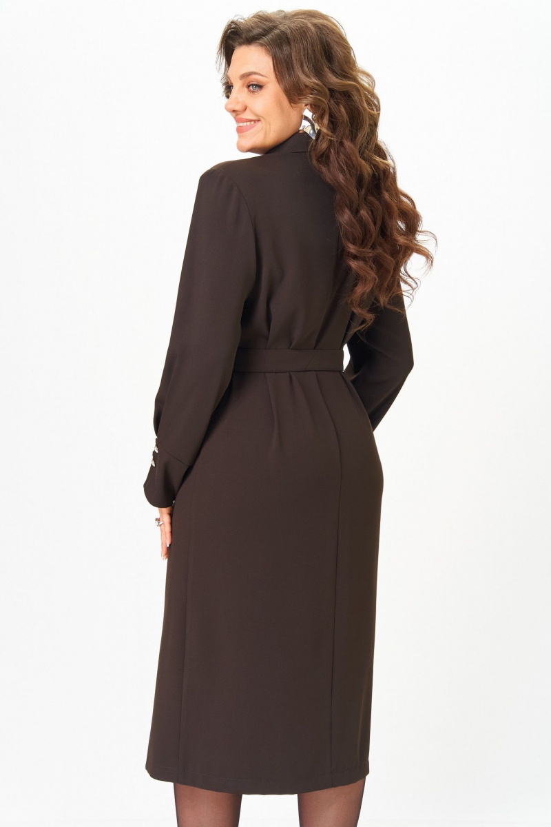 Платья ANASTASIA MAK 1296 коричневый