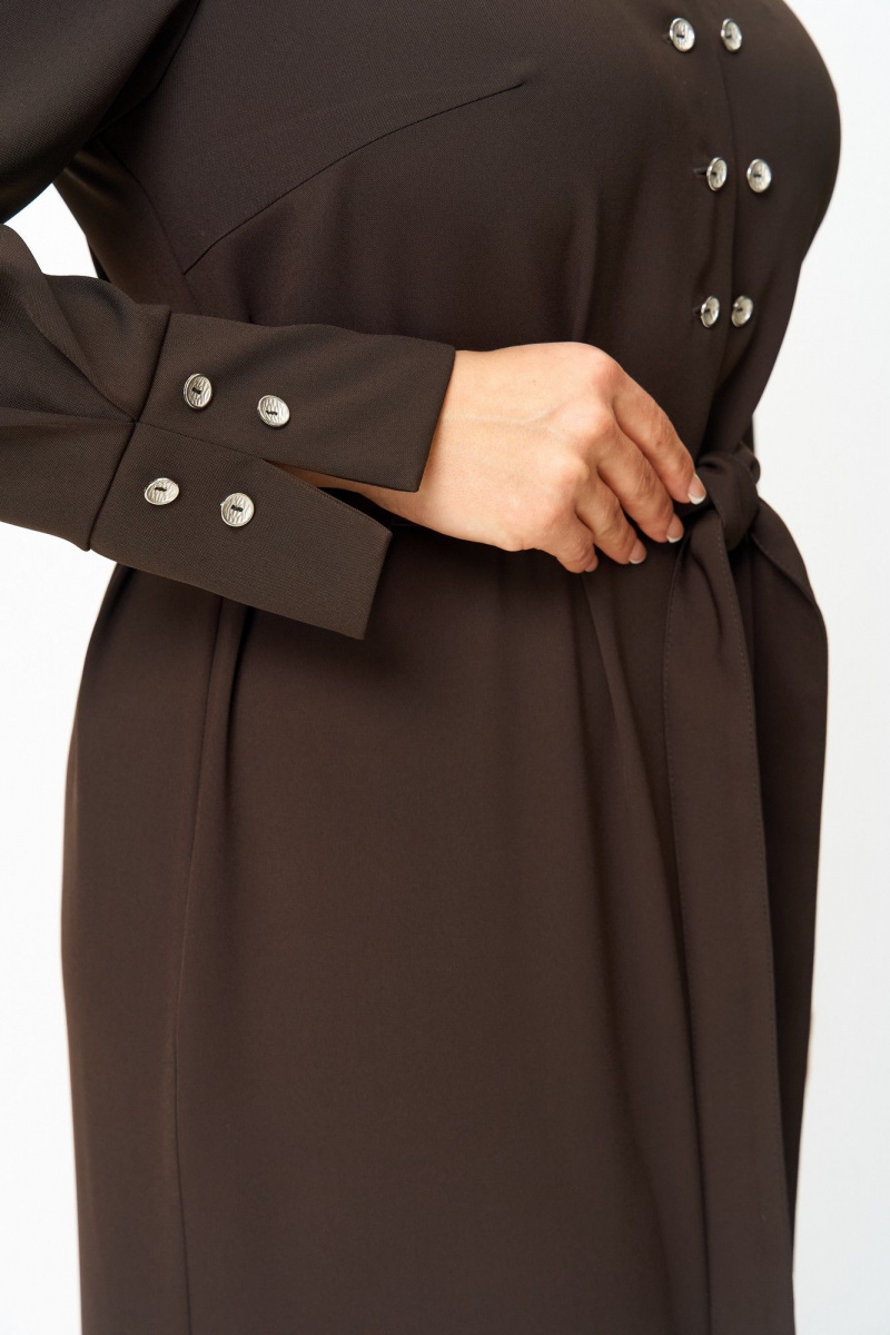 Платья ANASTASIA MAK 1296 коричневый