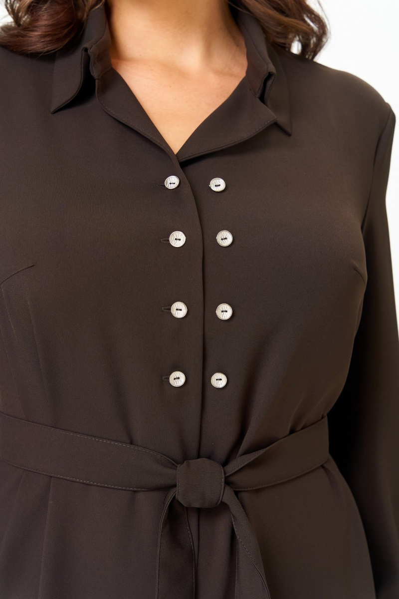 Платья ANASTASIA MAK 1296 коричневый