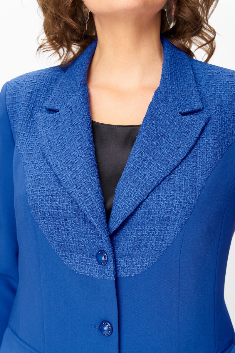 Брючный костюм ANASTASIA MAK 1297 василек