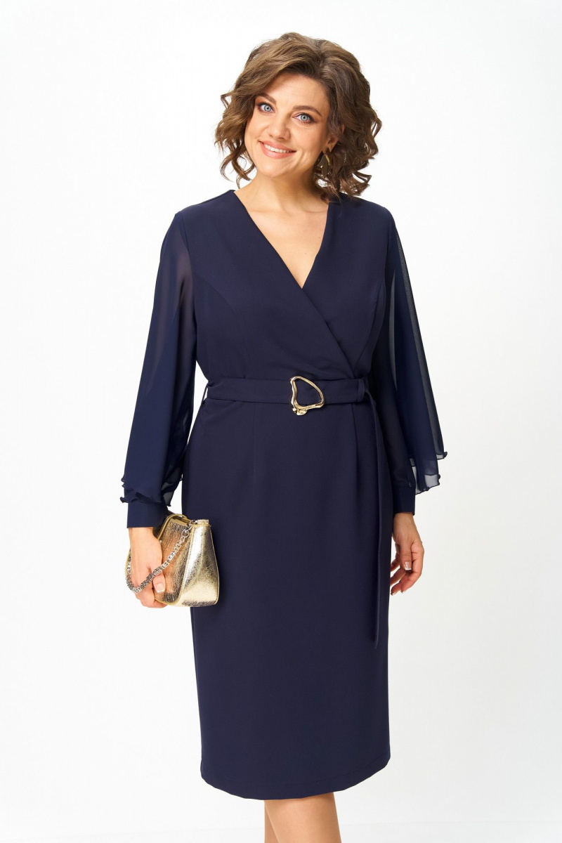 Платья ANASTASIA MAK 1299 синий