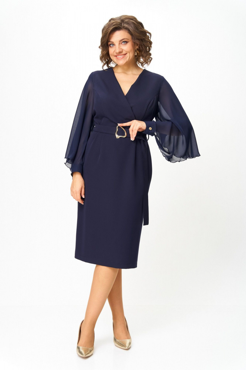 Платья ANASTASIA MAK 1299 синий