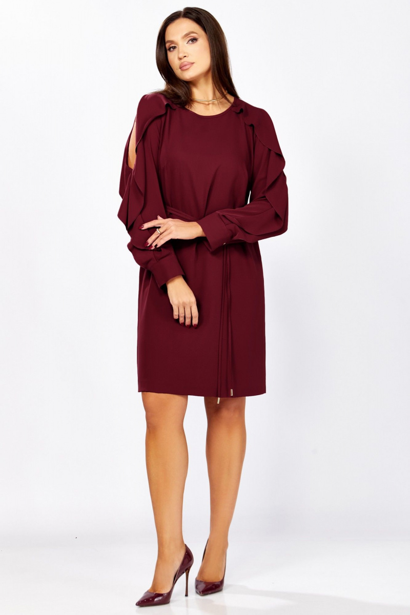 Платья Мишель стиль 1336 винный