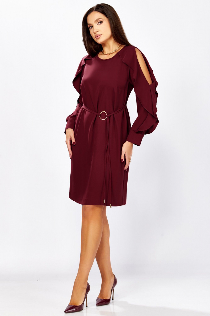 Платья Мишель стиль 1336 винный