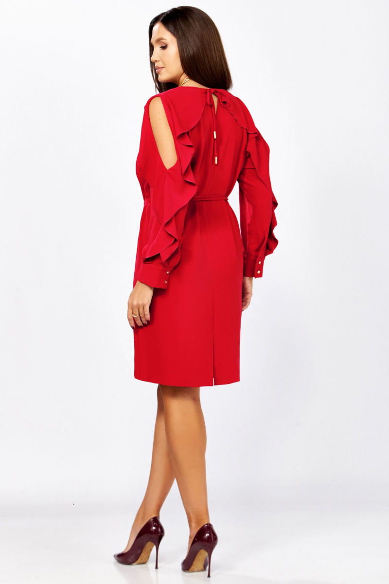 Платья Мишель стиль 1336 красный