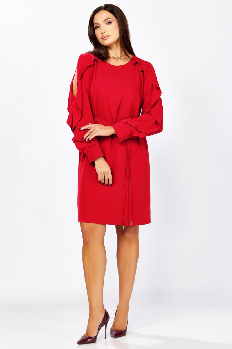 Платья Мишель стиль 1336 красный