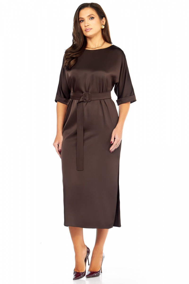 Платья Мишель стиль 1341 шоколад