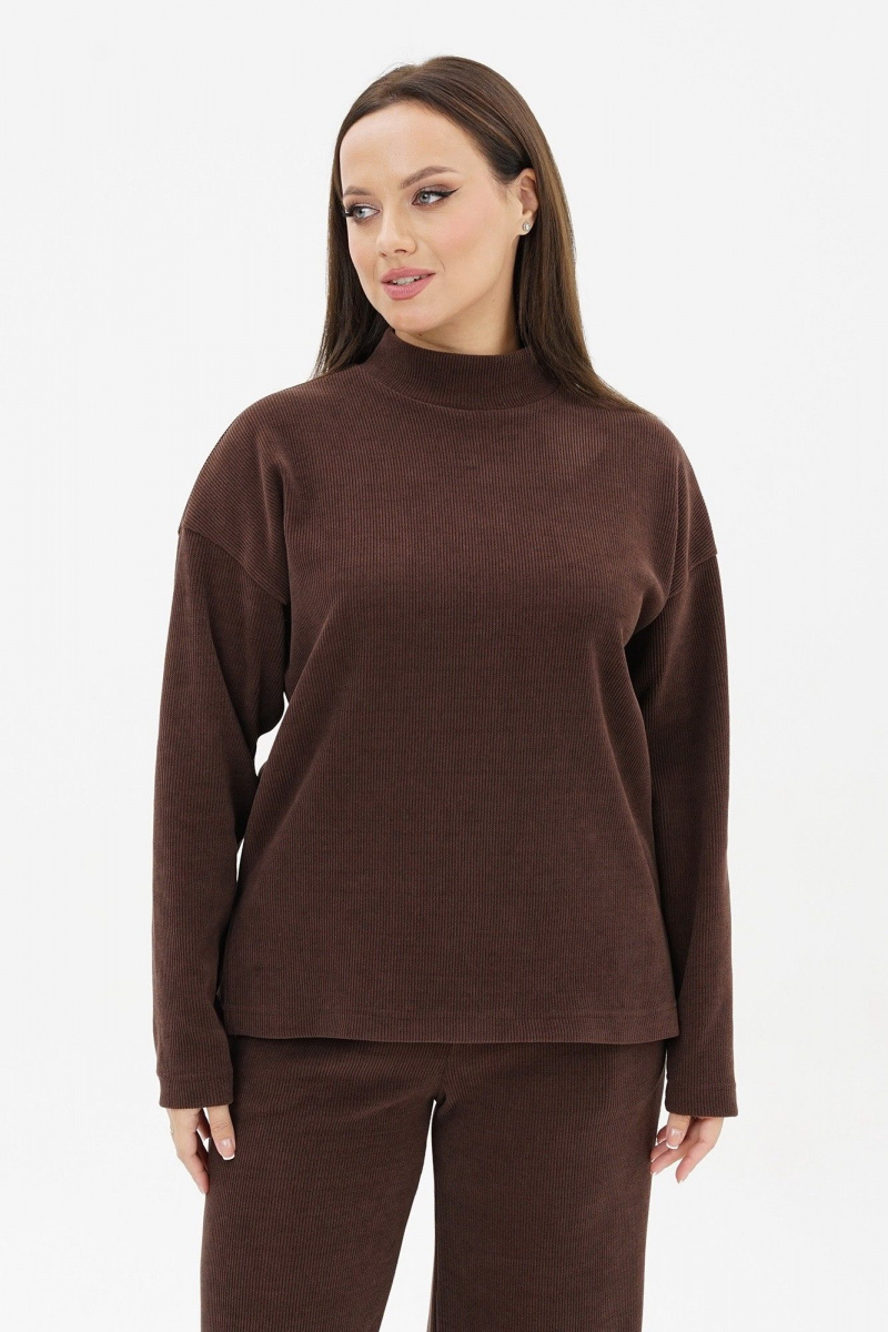 Брючный комплект Пинск-Стиль 274 шоколад