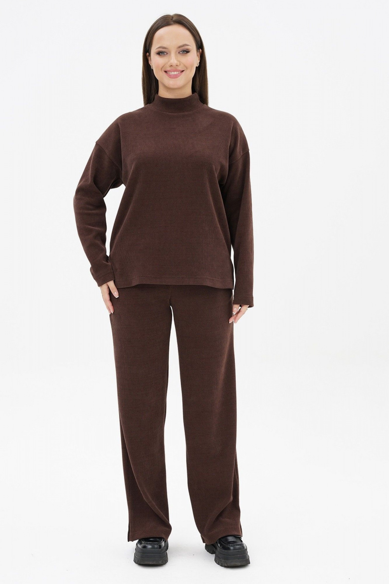 Брючный комплект Пинск-Стиль 274 шоколад