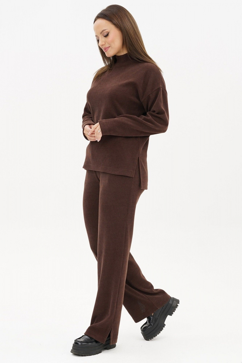Брючный комплект Пинск-Стиль 274 шоколад