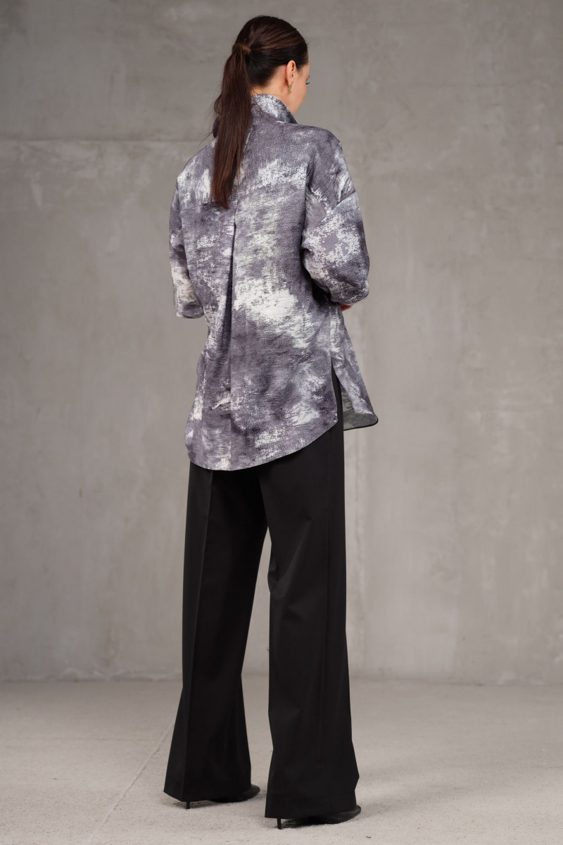 Блузы Erika Laurent 7076 серый