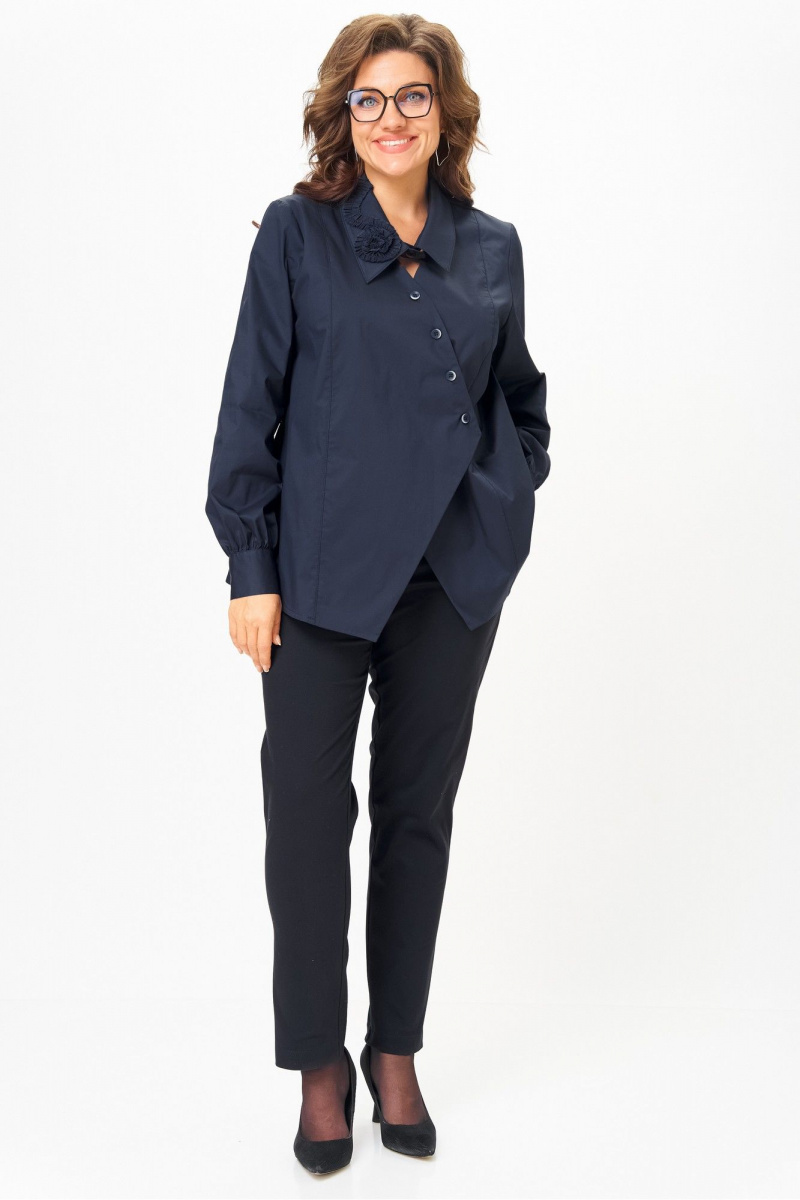 Блузы Michel chic 789 дымчато-синий