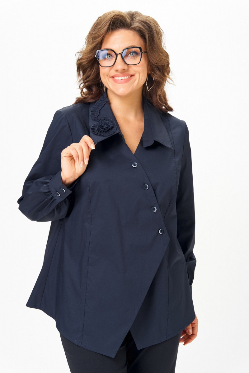 Блузы Michel chic 789 дымчато-синий