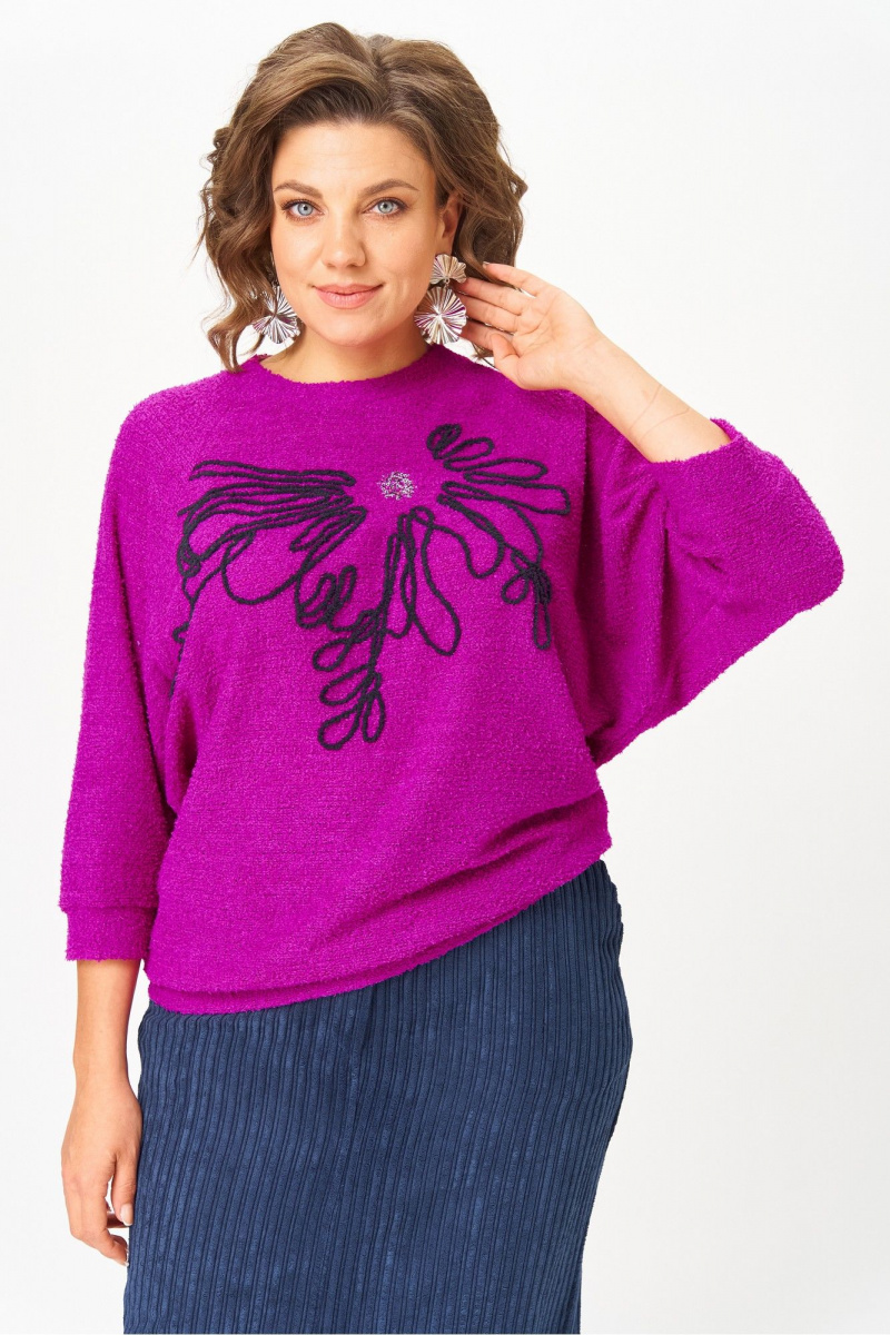 Юбочный комплект Michel chic 1442 пурпурный, синий