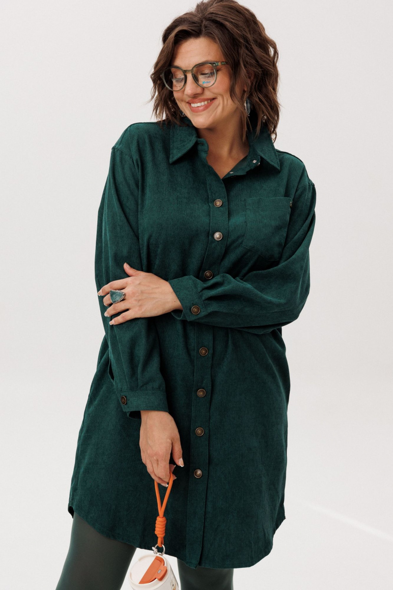 Платья Anelli 1771 изумрудная мягкость