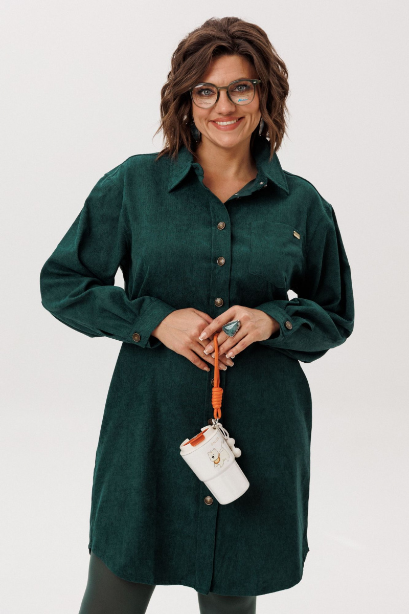 Платья Anelli 1771 изумрудная мягкость