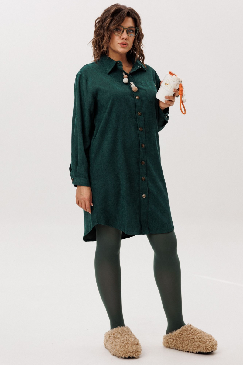 Платья Anelli 1771 изумрудная мягкость