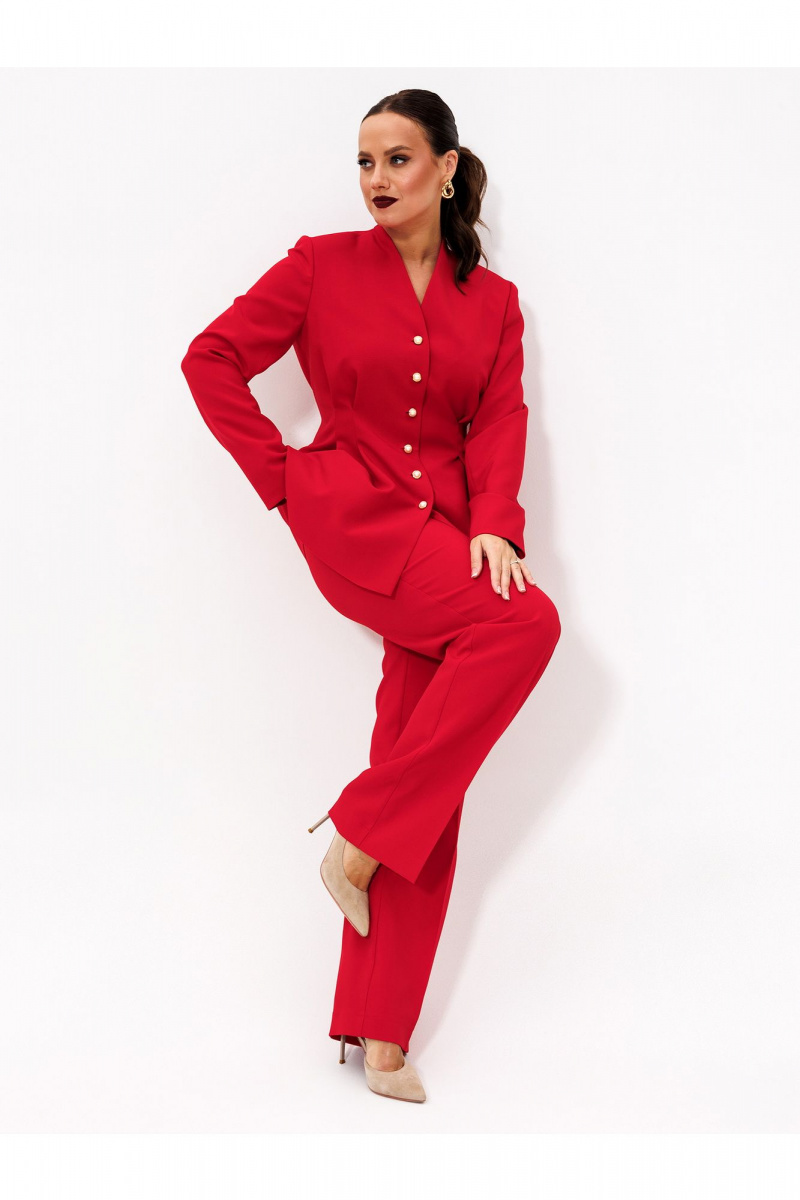 Брючный комплект Liona Style 954 красный