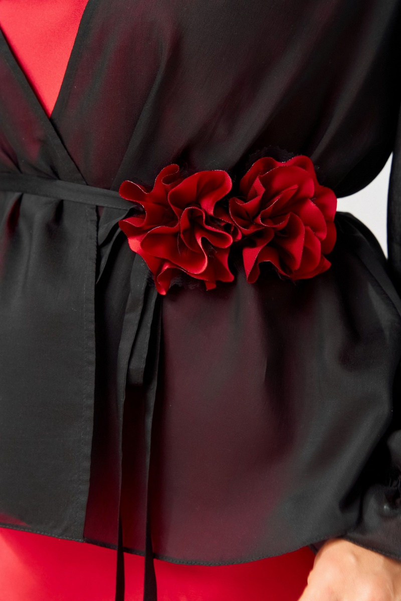 Плательный комплект Fita 3201 красно-черный