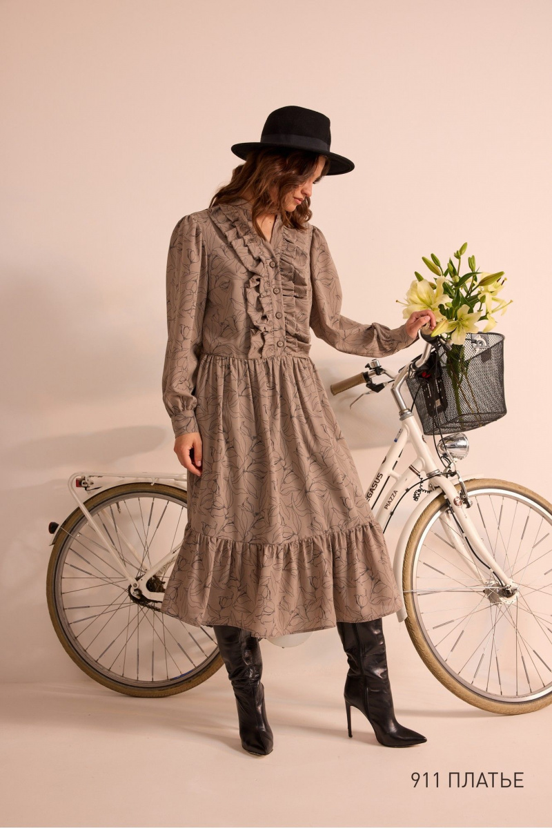 Платья NiV NiV fashion 911 капучино