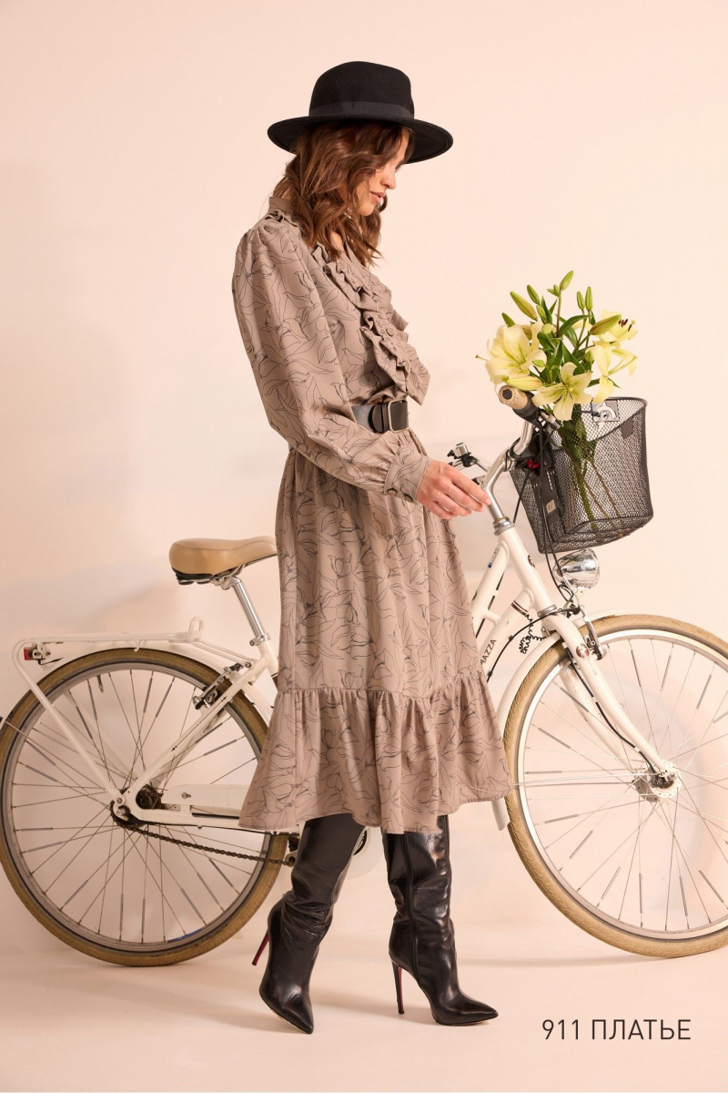 Платья NiV NiV fashion 911 капучино