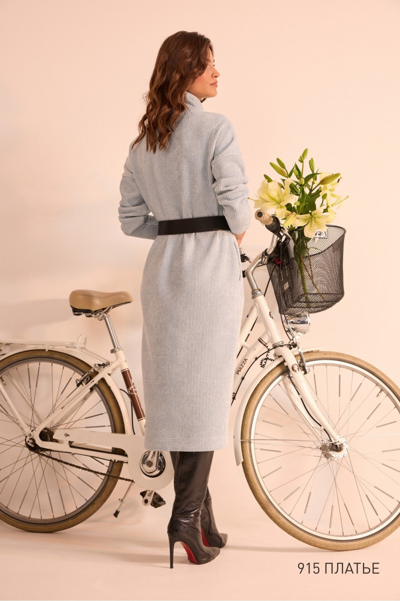 Платья NiV NiV fashion 915 голубой