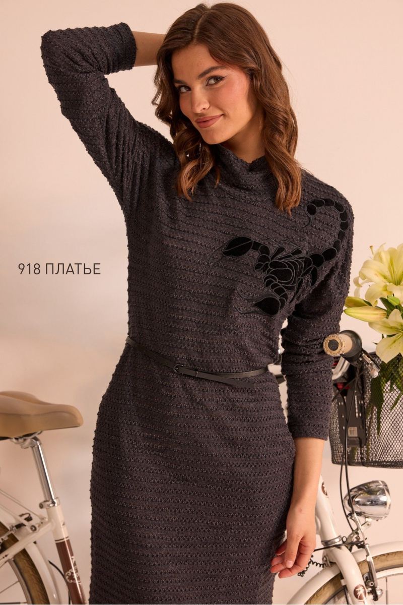 Платья NiV NiV fashion 918 чёрный