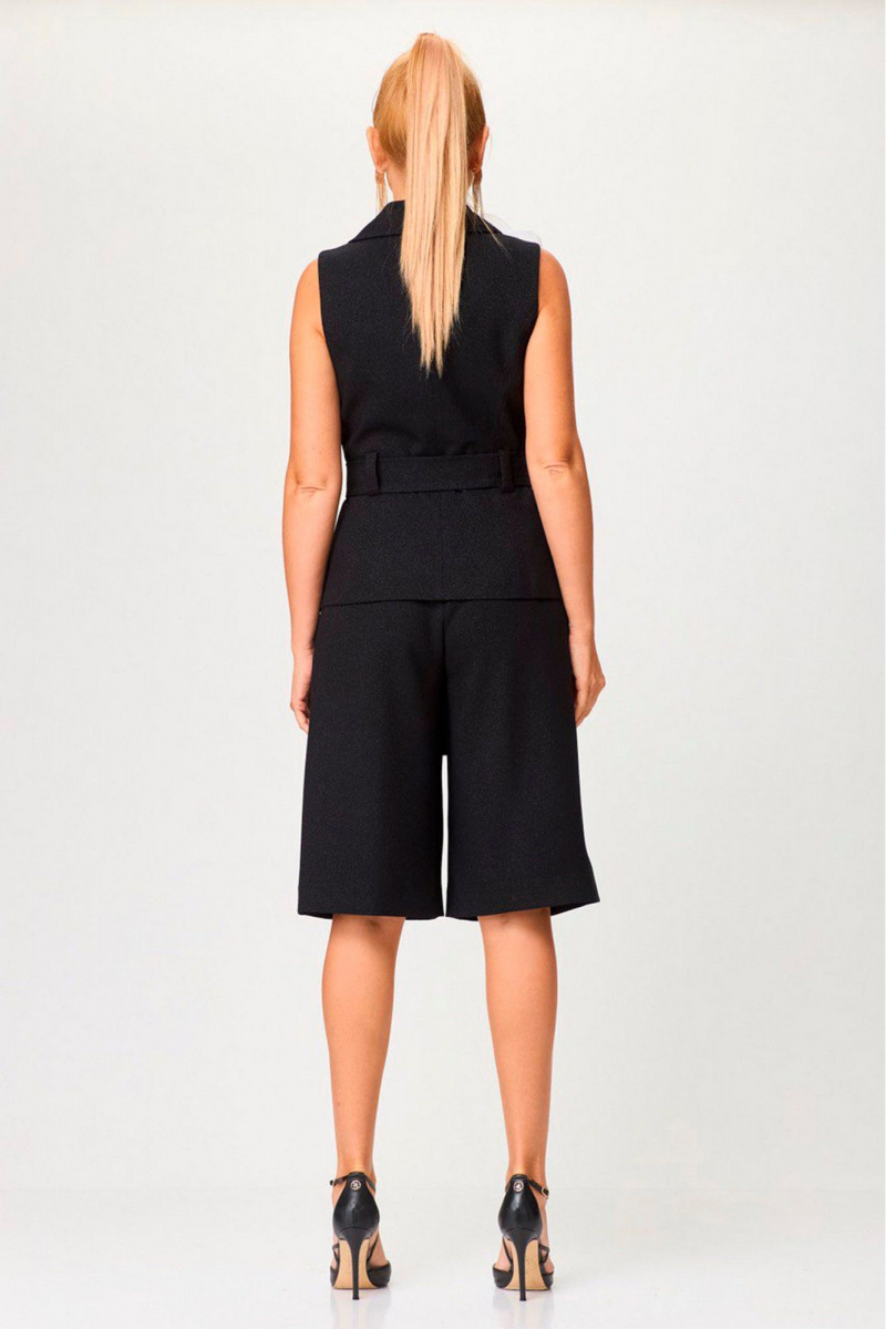 Женский комплект с шортами Gamma Gracia 795 черный