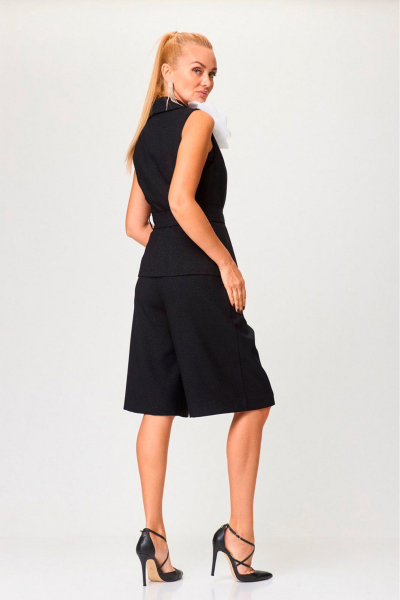 Женский комплект с шортами Gamma Gracia 795 черный