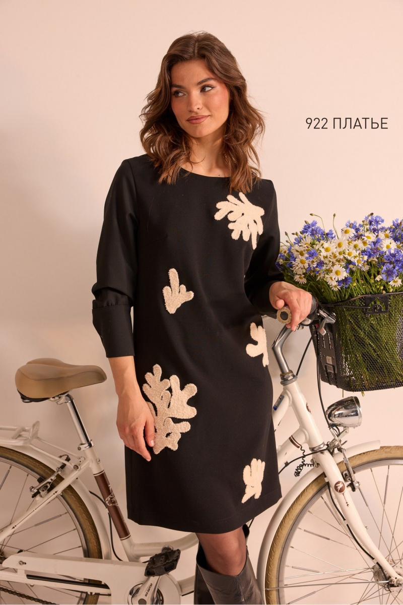 Платья NiV NiV fashion 922 чёрный