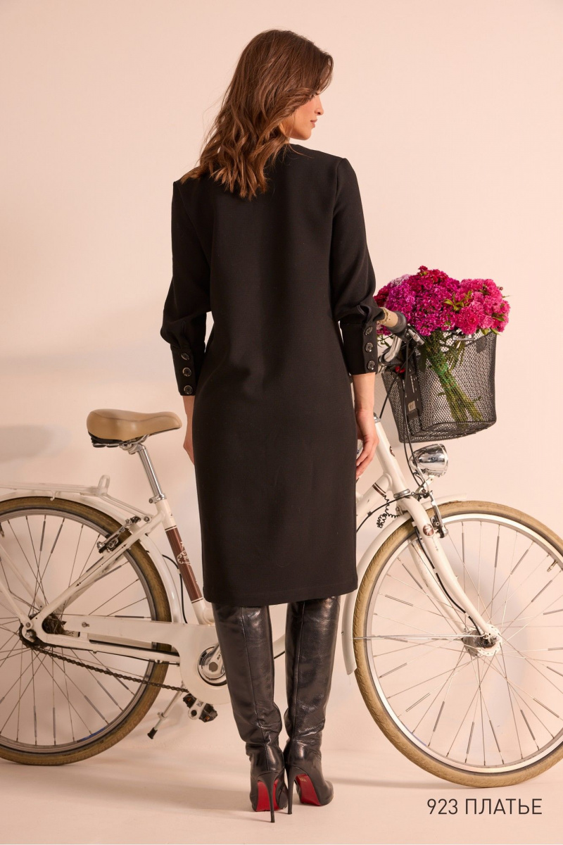 Платья NiV NiV fashion 923 чёрный