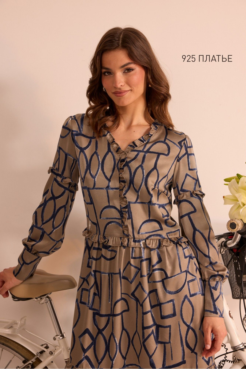 Платья NiV NiV fashion 925 капучино