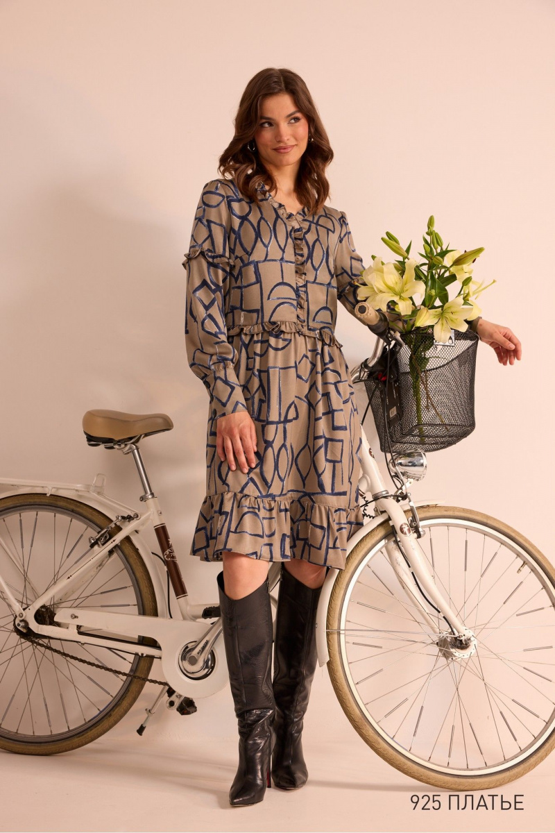 Платья NiV NiV fashion 925 капучино