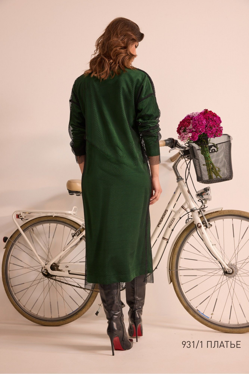 Платья NiV NiV fashion 931/1 лиственно-зелёный