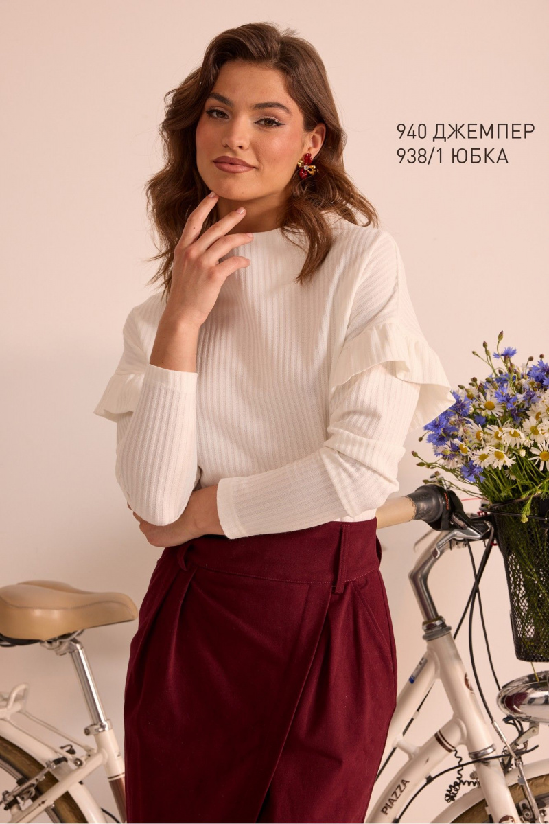 Джемперы NiV NiV fashion 940 молочный