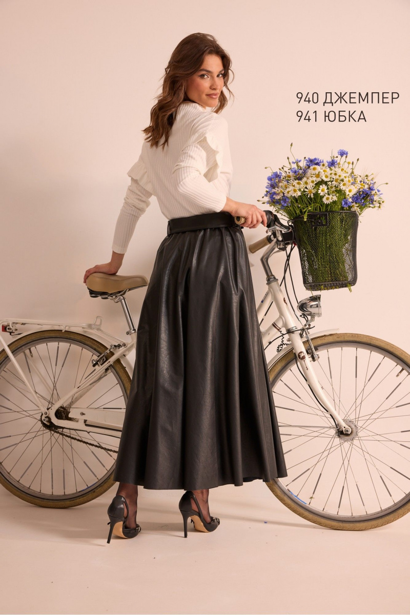 Юбки NiV NiV fashion 941 чёрный