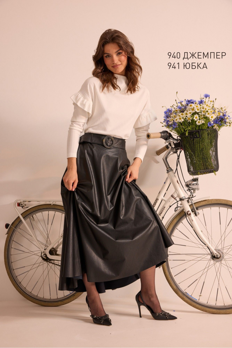 Юбки NiV NiV fashion 941 чёрный