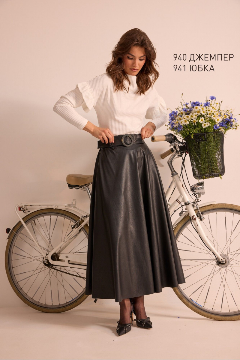 Юбки NiV NiV fashion 941 чёрный