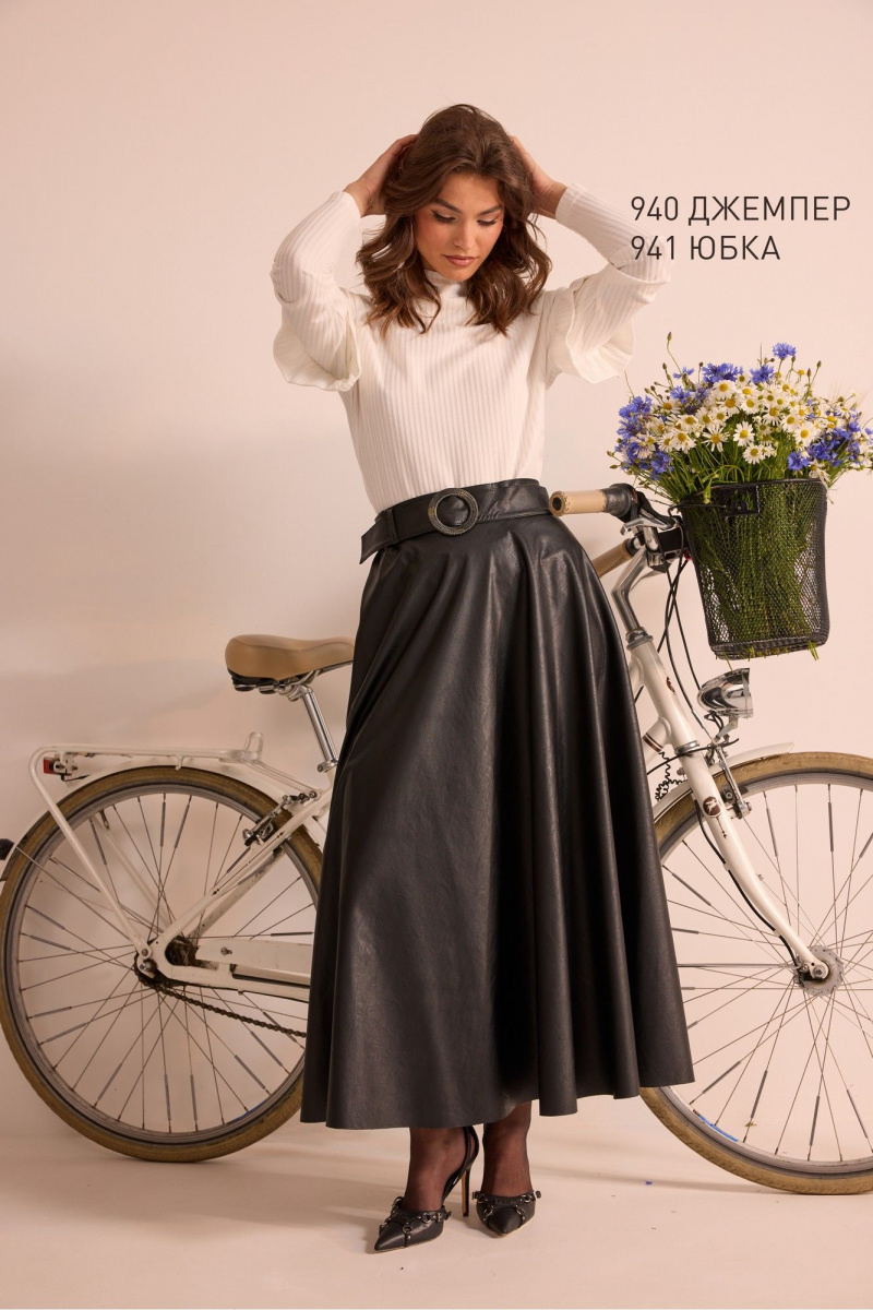 Юбки NiV NiV fashion 941 чёрный