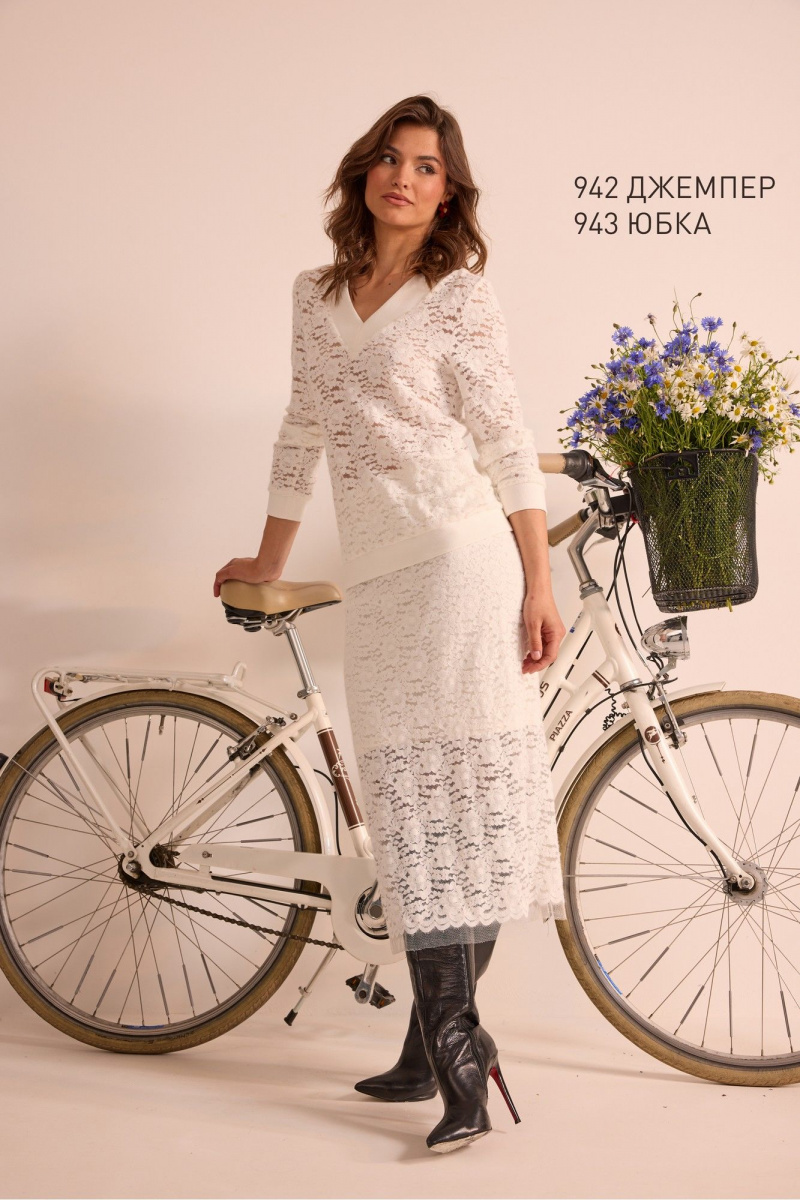 Джемперы NiV NiV fashion 942 молочный