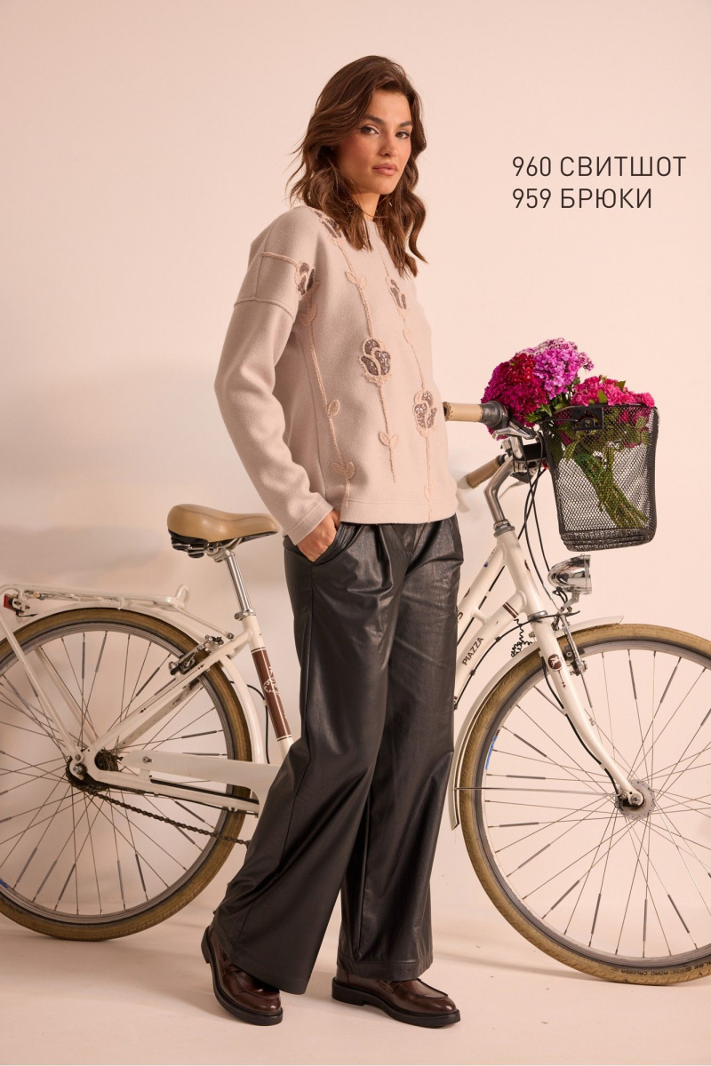 Брюки NiV NiV fashion 959 черный