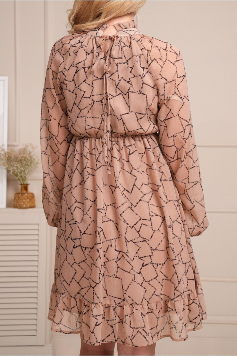 Платья LaKona 11477 мокко