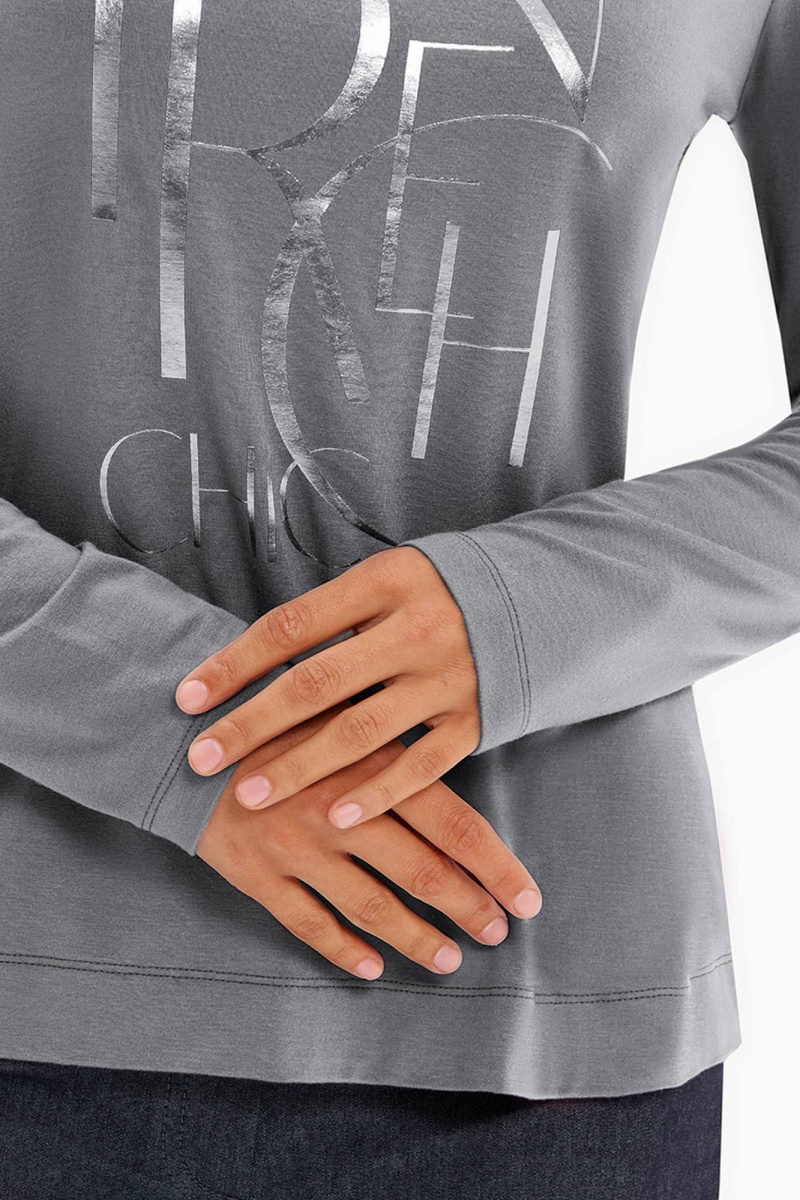 Джемперы Nelva 23489 серый