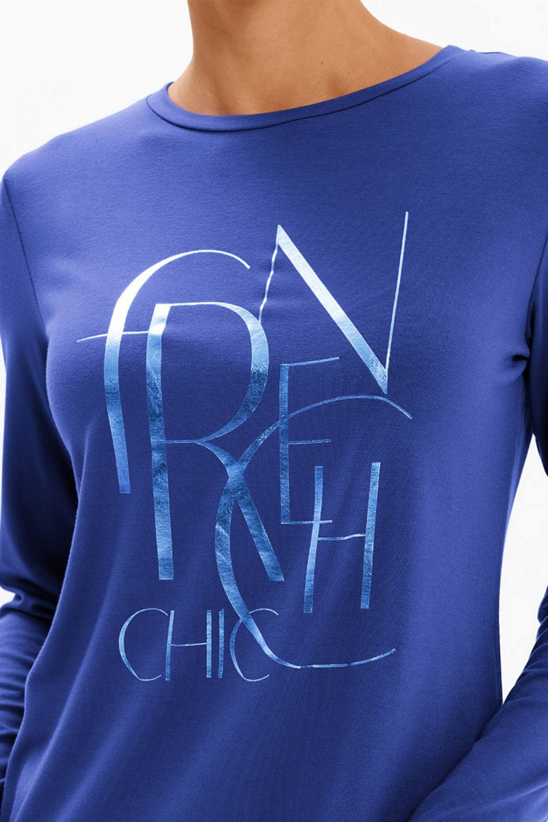 Джемперы Nelva 23489 ярко-синий