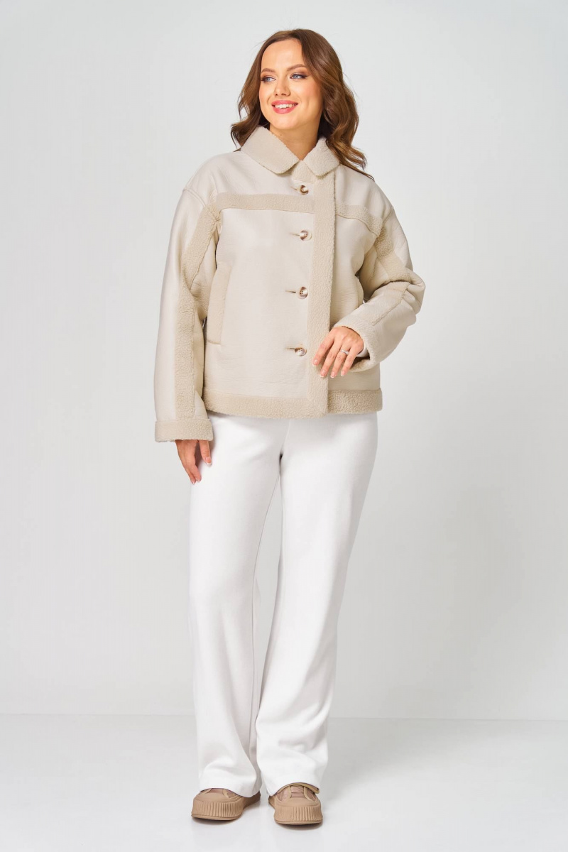 Женская куртка Диомант 2138 бежевый