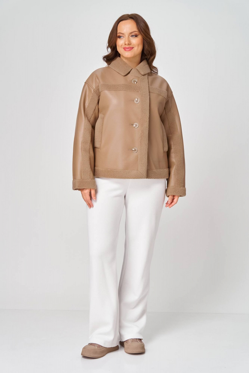 Женская куртка Диомант 2138 карамель