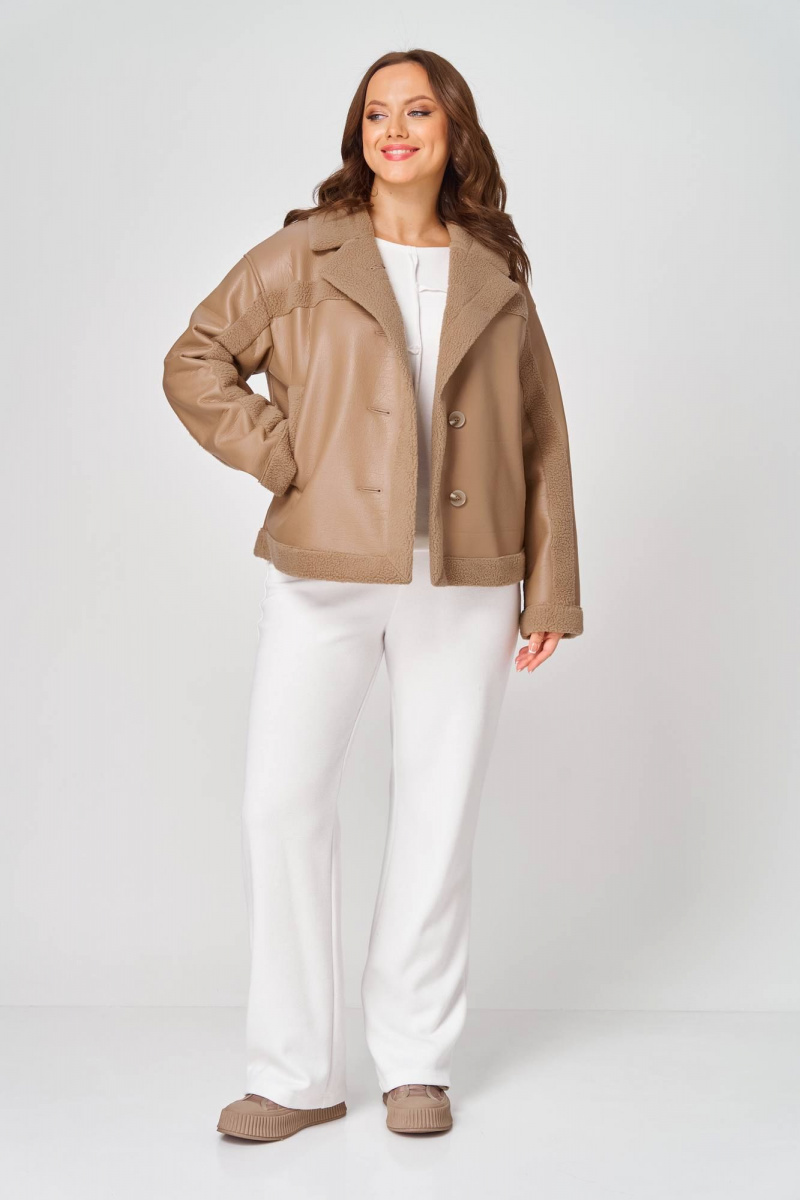 Женская куртка Диомант 2138 карамель