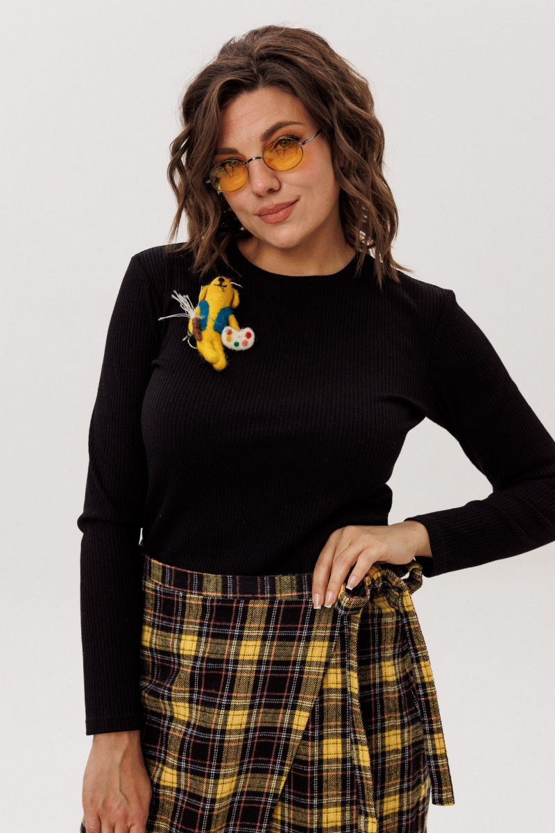 Джемперы Anelli 1770 крыло_ворона