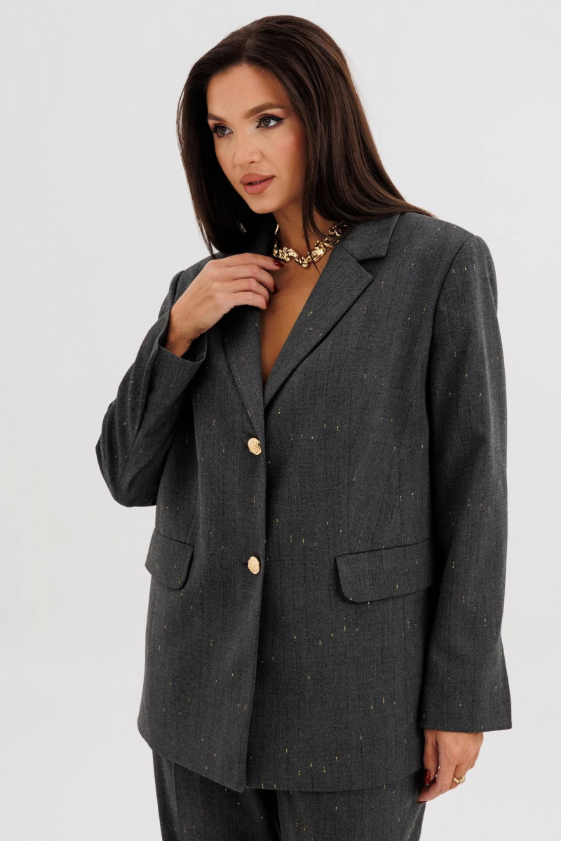 Брючный костюм Fantazia Mod 5320 серый